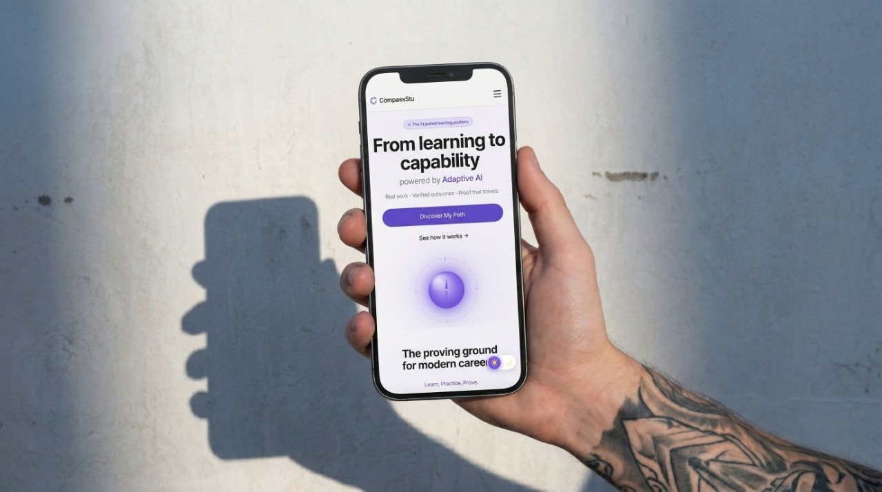CompassStu mobile view