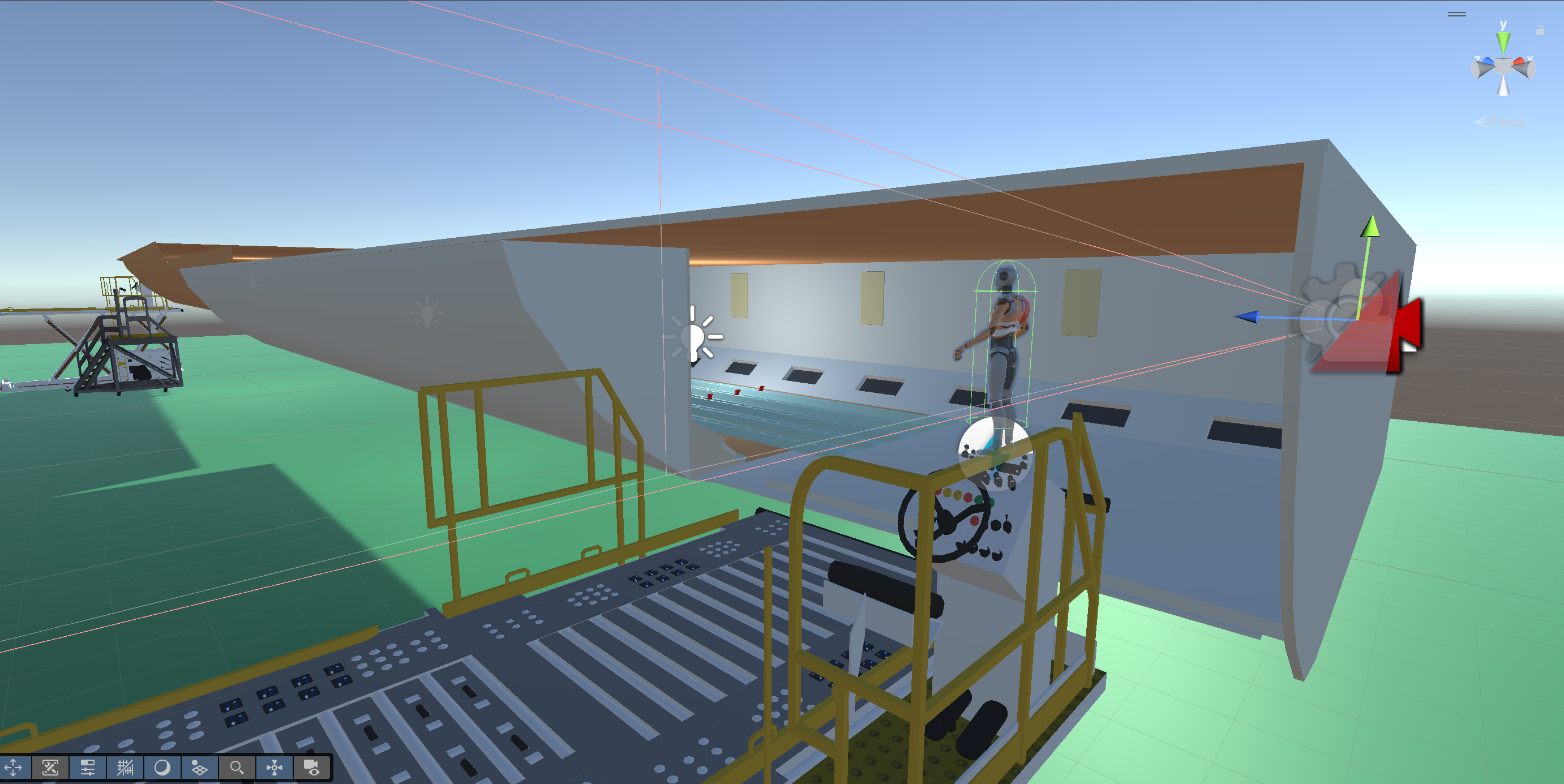 Unity Editor scene 3